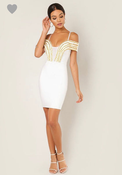 Gold Stud Dress | ISHI? Boutiques