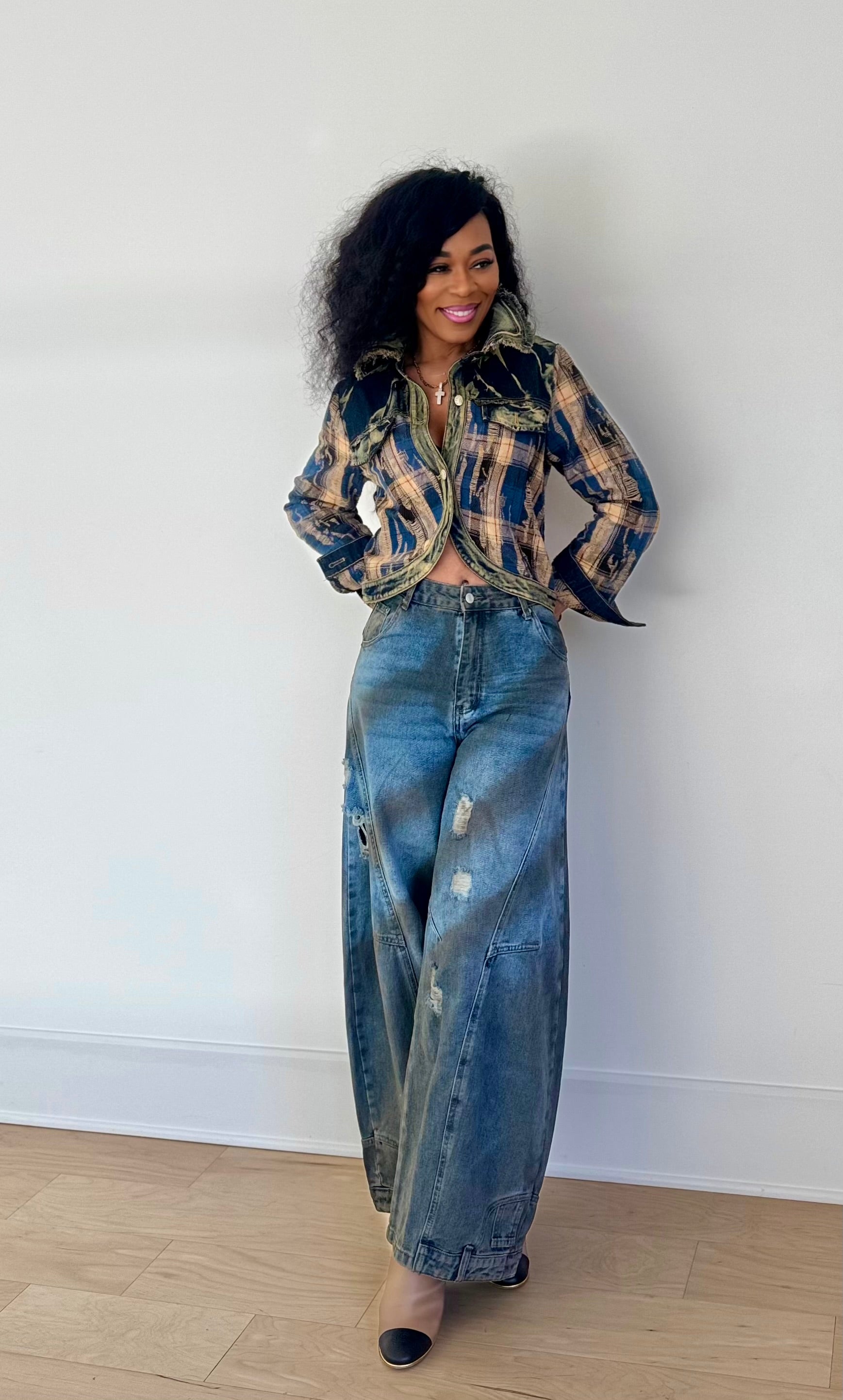 Upside down denim jeans | ISHI? Boutiques