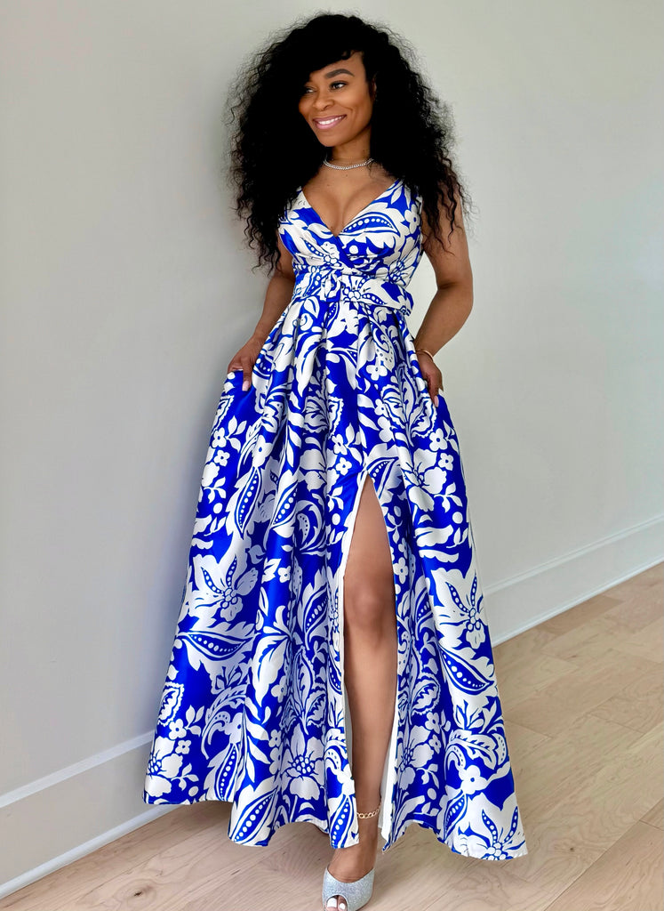 Blue Hawaiian dress Blue Hawaiian dress