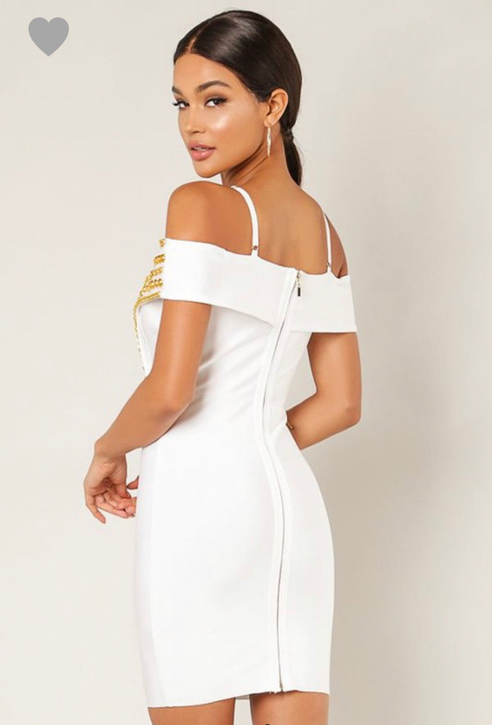 Gold Stud Dress | ISHI? Boutiques Gold Stud Dress | ISHI? Boutiques