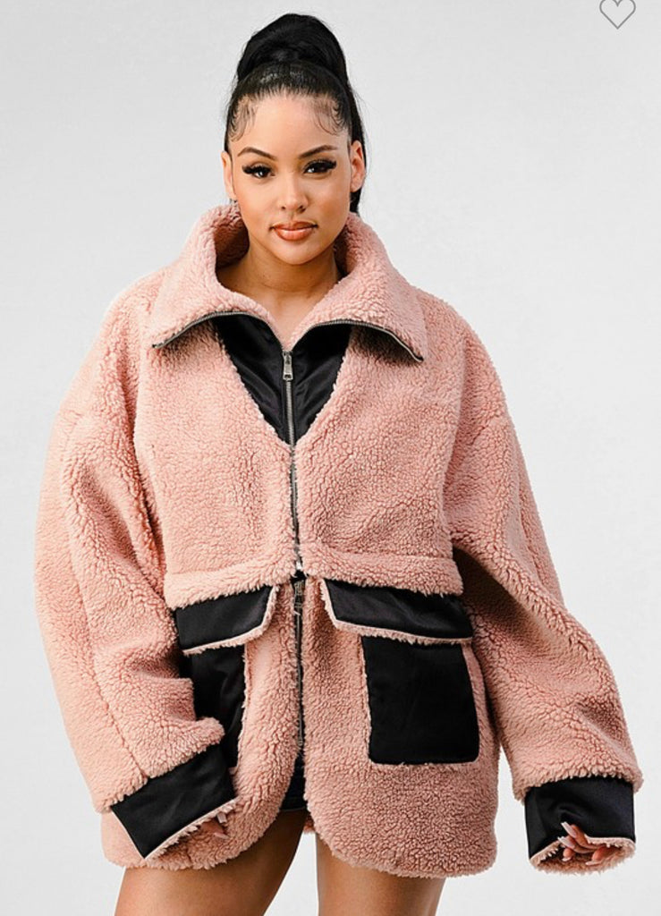 Sherpa coat